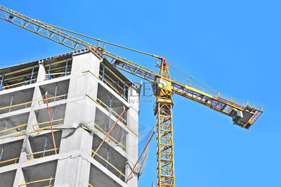 建筑工地,起重機,房屋建設,工程,建筑業(yè)